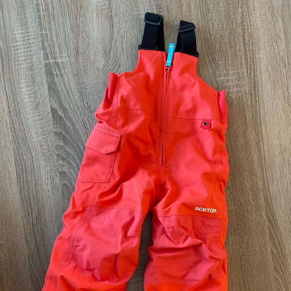 Burton Maven Bib Pants. Azalea Pink. 2T